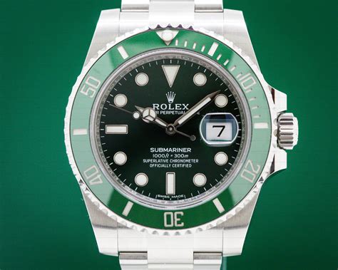 black rolex green|Rolex submariner green black.